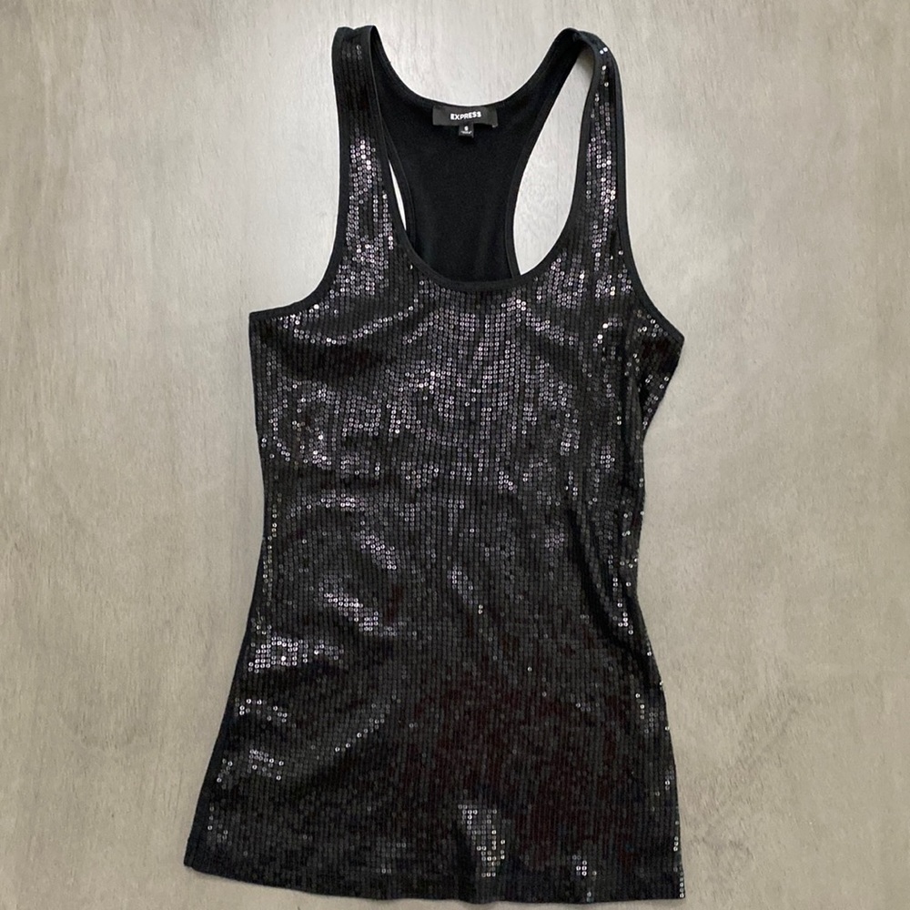 Sparkly racer back